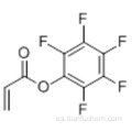 Ácido 2-propenoico, 2,3,4,5,6-pentafluorofenil éster CAS 71195-85-2